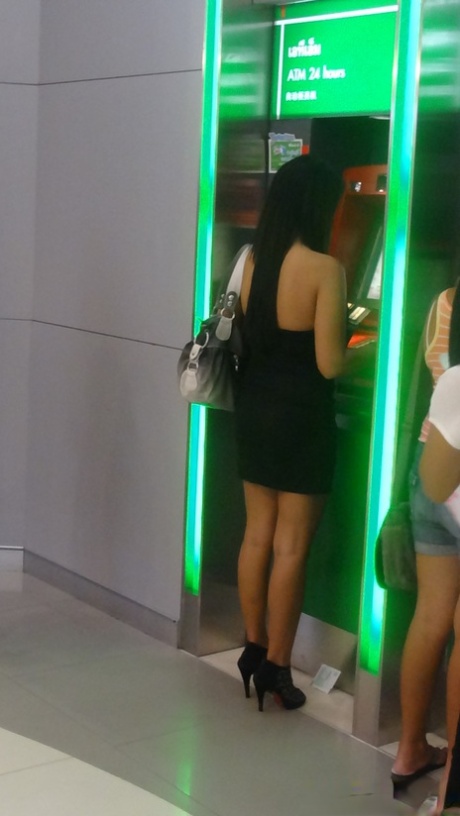 Thai hottie Mina stripping, posing and enjoying hot amateur POV sex